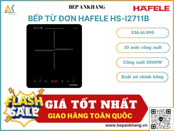 Bếp từ đơn Hafele HSI-I2711B 536.61.890